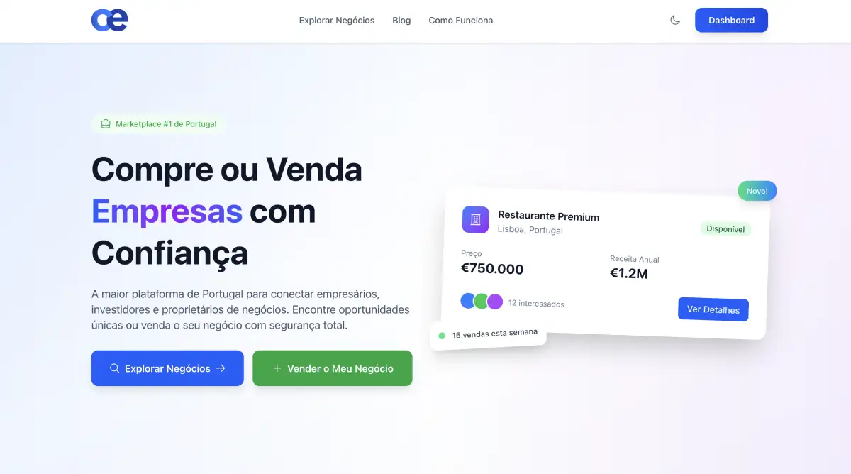 Bem-vindo ao Comprar Empresa – Tudo sobre o nosso marketplace