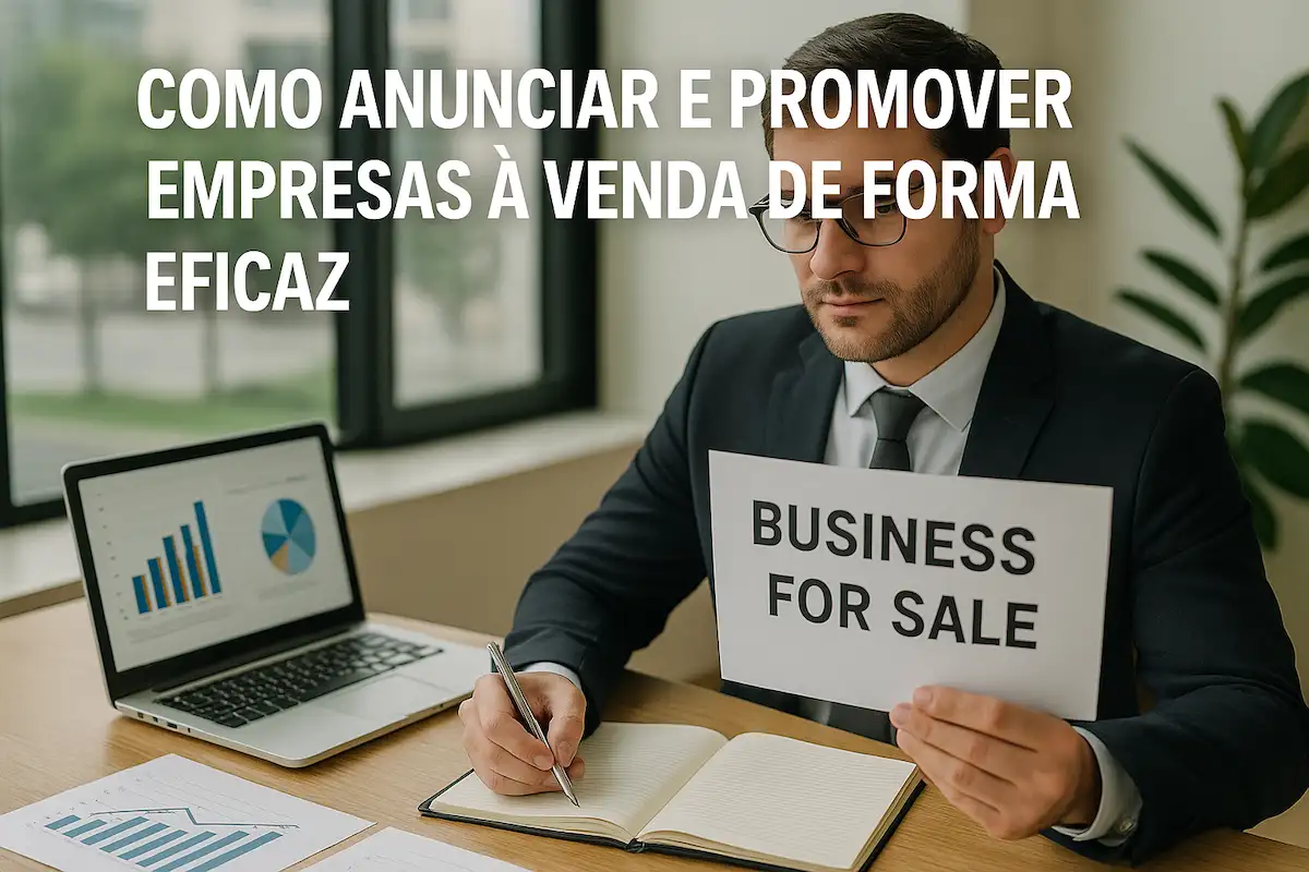 Como Anunciar e Promover Empresas à Venda de Forma Eficaz