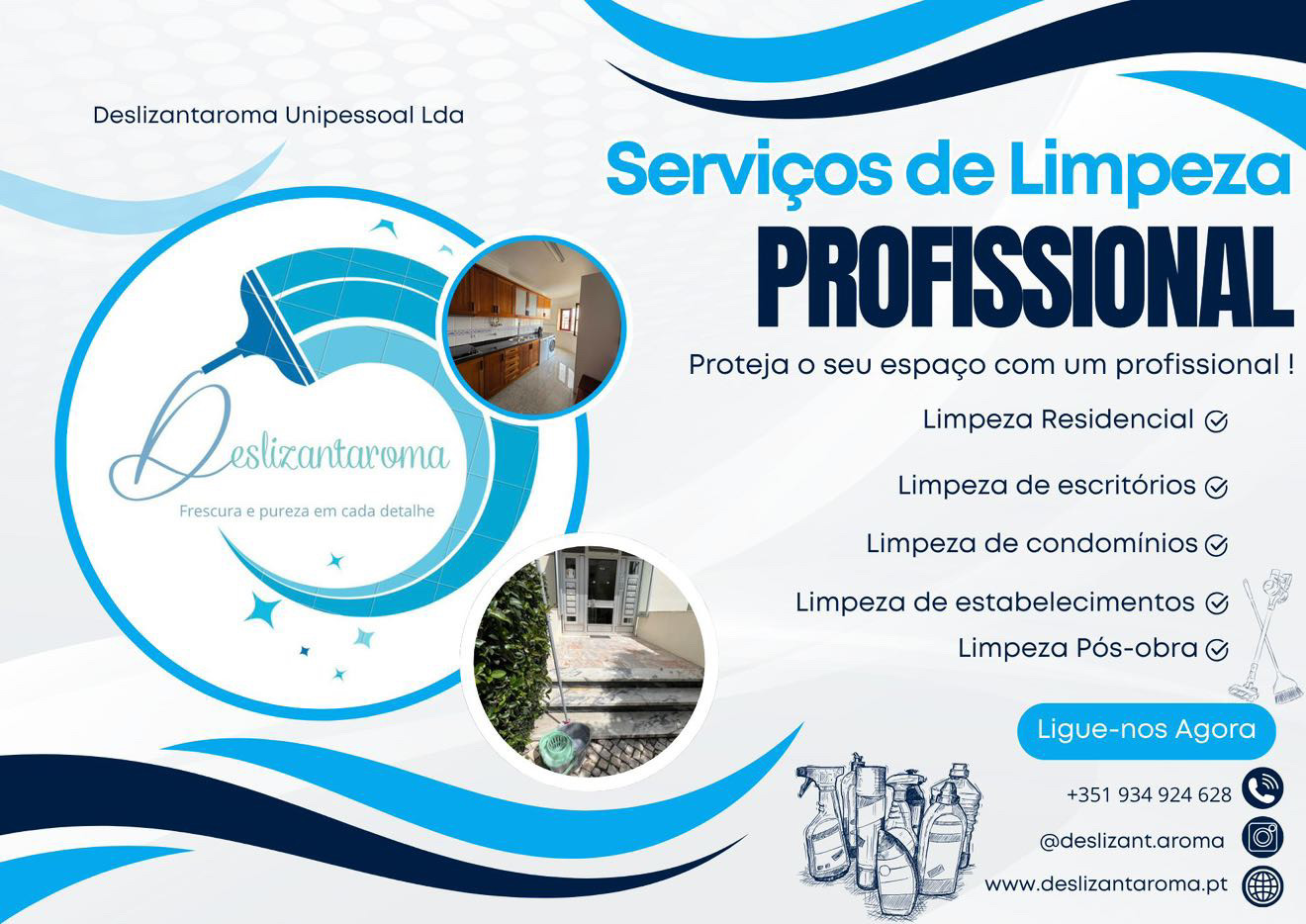 Empresa de limpezas Registada - Negócio Pronto