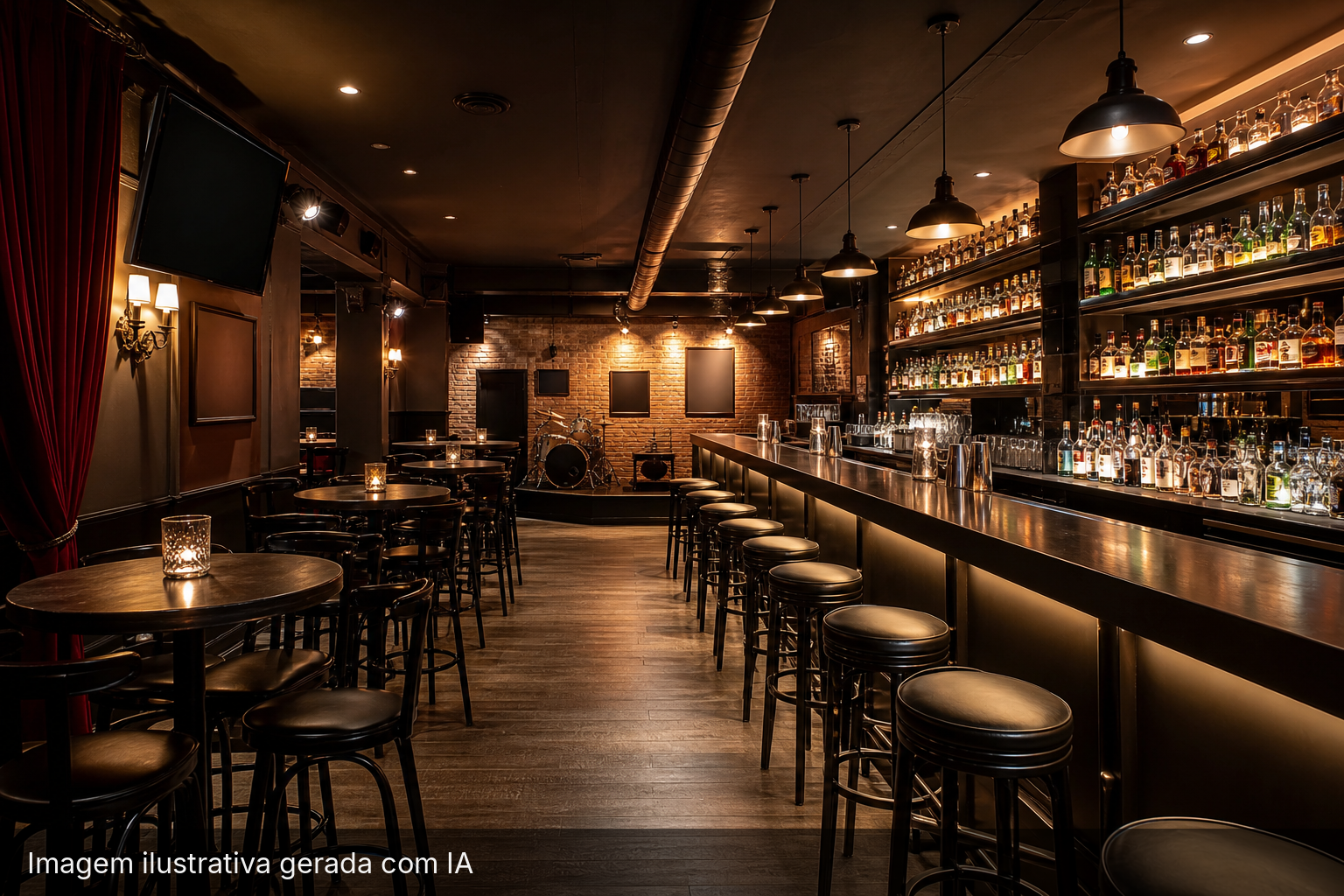 Bar temático em pleno funcionamento | Zona Norte