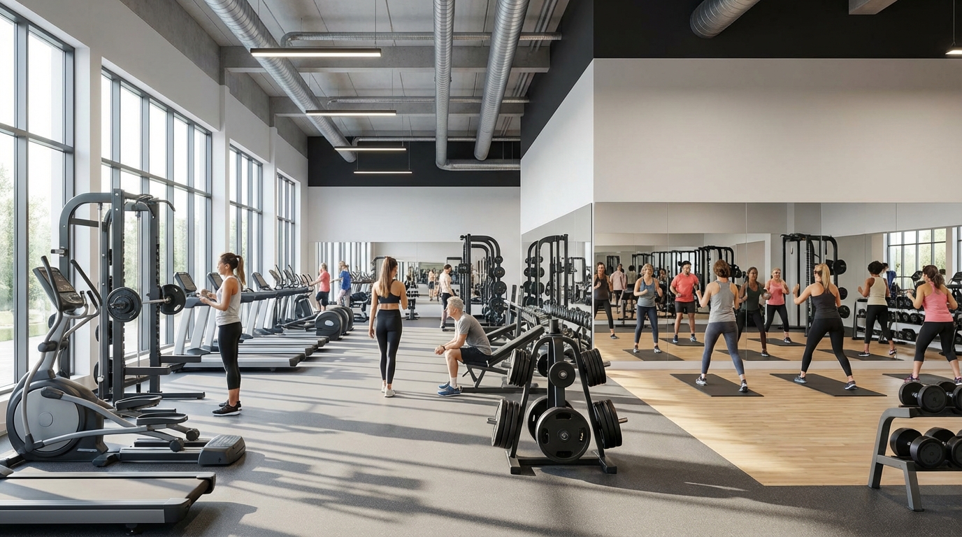 Ginásio em Bragança 500 m2 e 700 sócios