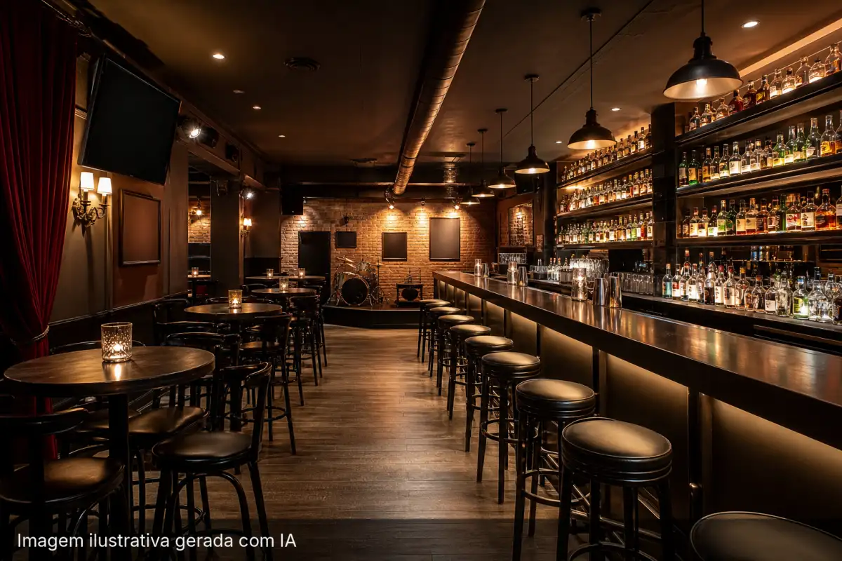 Bar temático em pleno funcionamento | Zona Norte