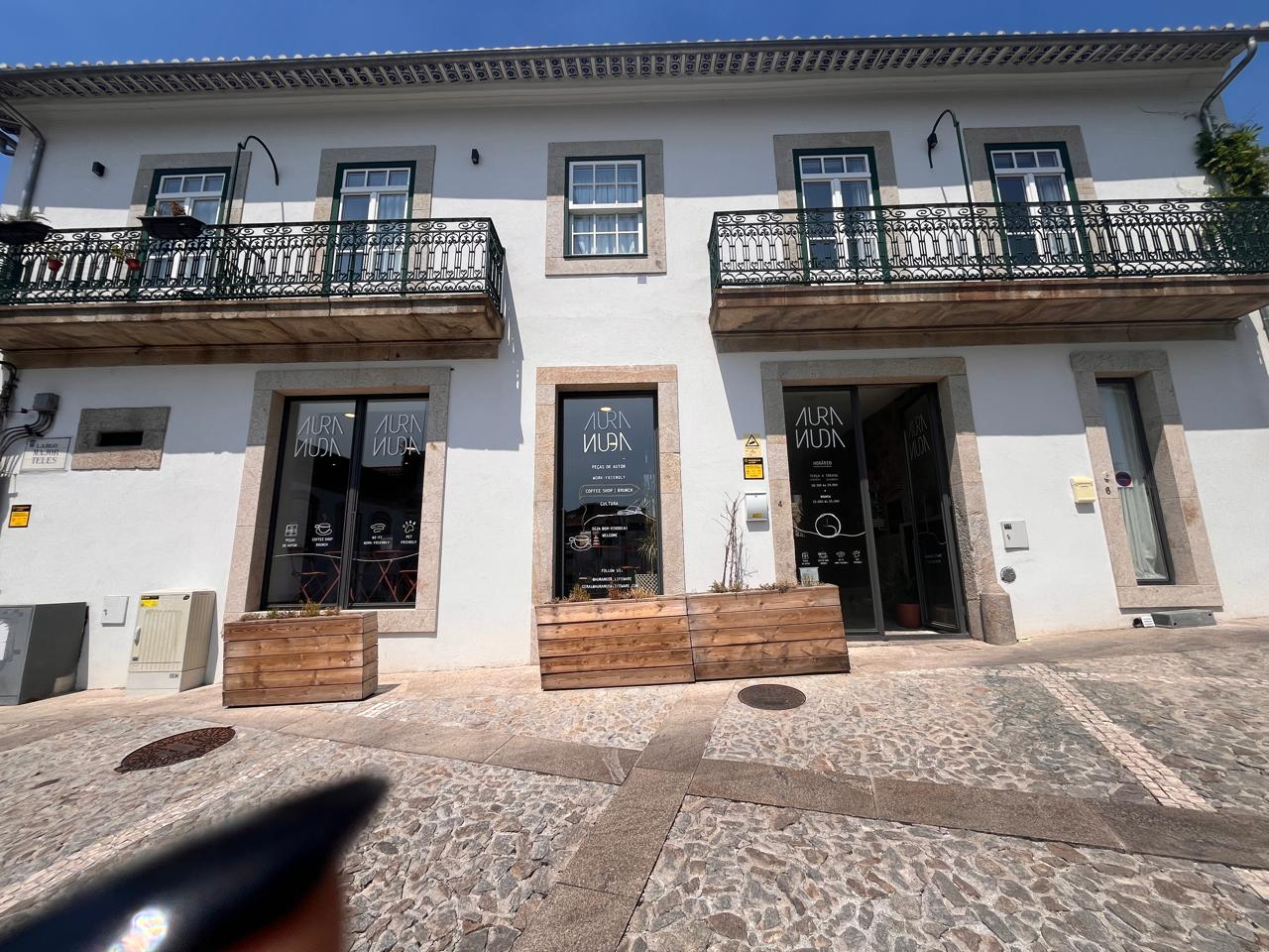 Trespasse: Loja & Coffee Shop c/ Jardim Centro Histórico de Viseu