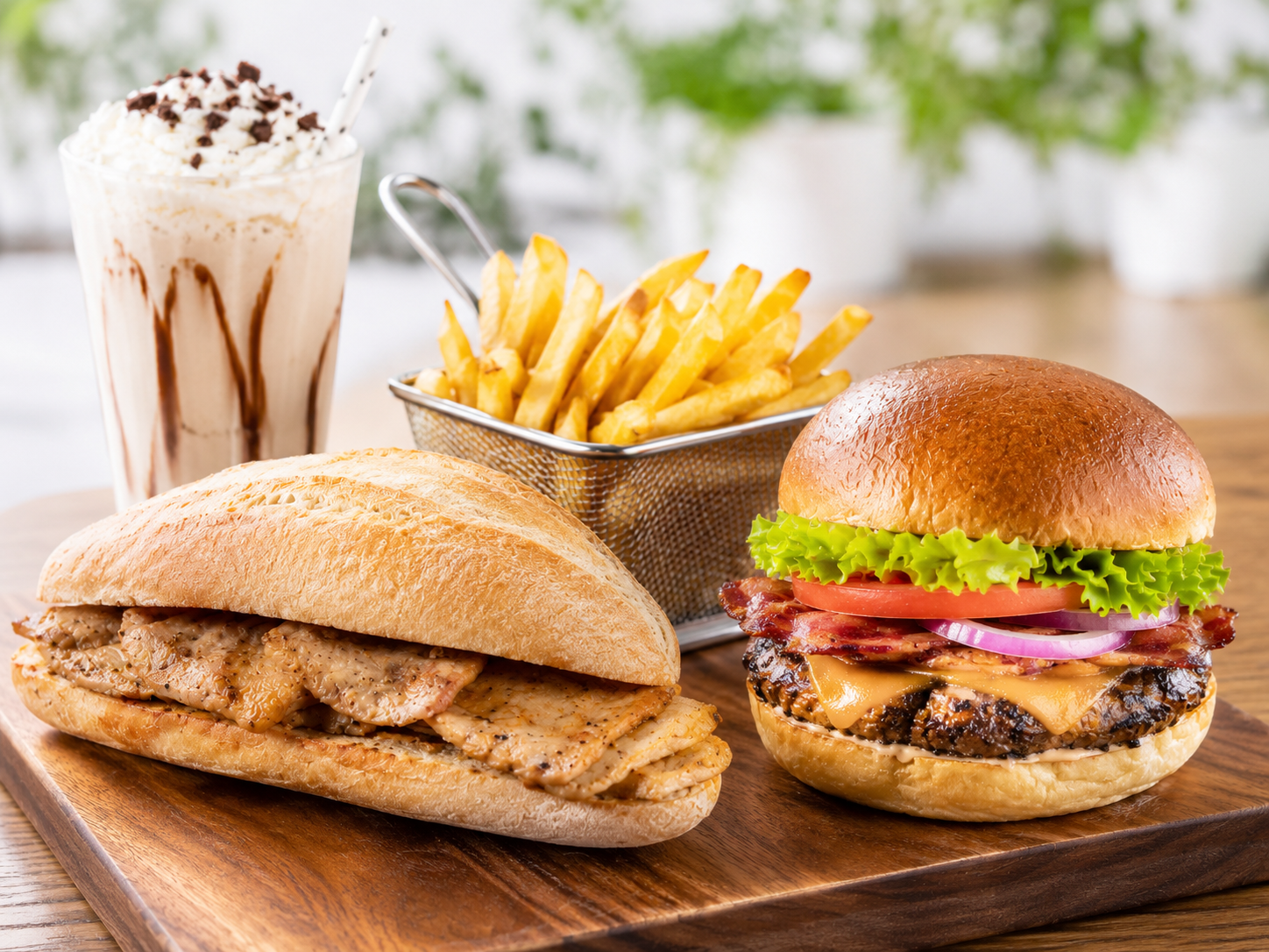 Ativo gerador de rendimento passivo — restaurante pronto