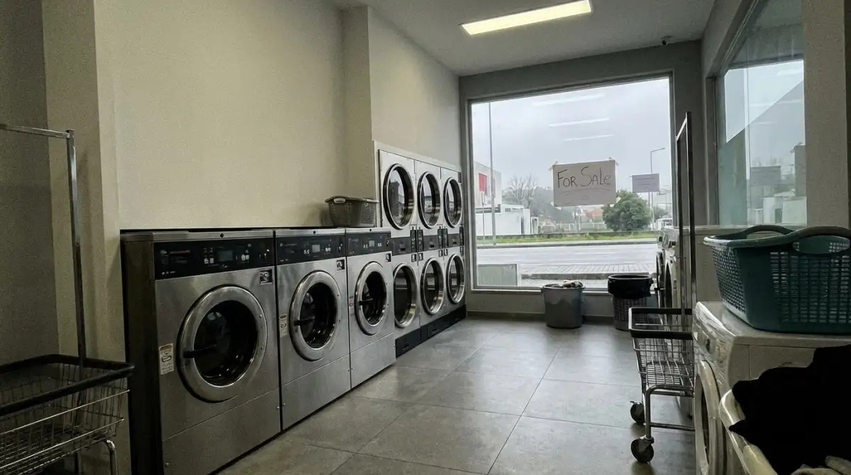 Lavandaria Self-Service em Pleno Funcionamento na Maia