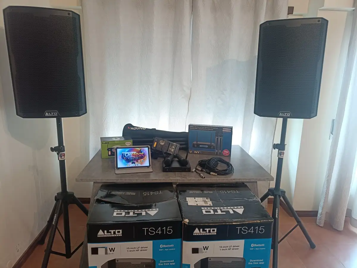 BUSINESS FOR SALE ONBEAT — SOUND + LIGHTING + KARAOKE — READY TO OPERATE — image 1 of 8
